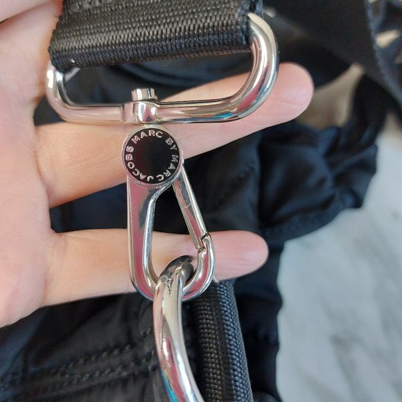 Black Quilted Shoulder Bag - Picture 6 of 13